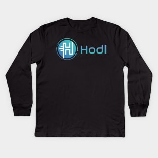 Hodl token Crypto Hodl coin Hodl token coin token Crytopcurrency Kids Long Sleeve T-Shirt